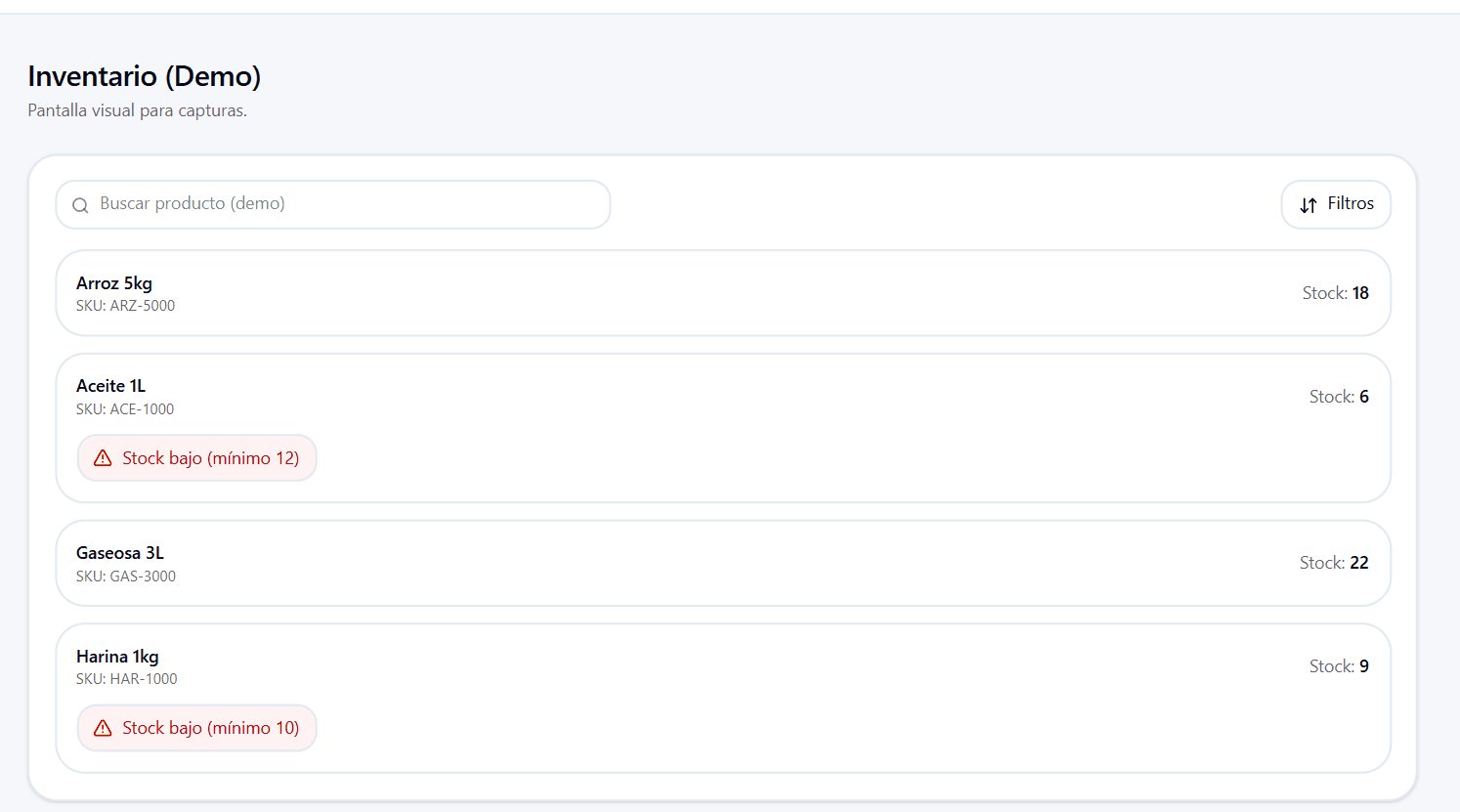 Panel supervisor demo